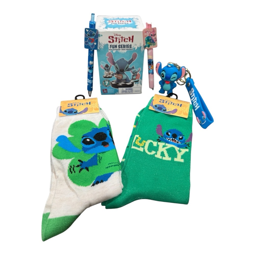 Disney Stitch Bundle of 7 with a Stitch Collector Figure - Picture 6 of 11